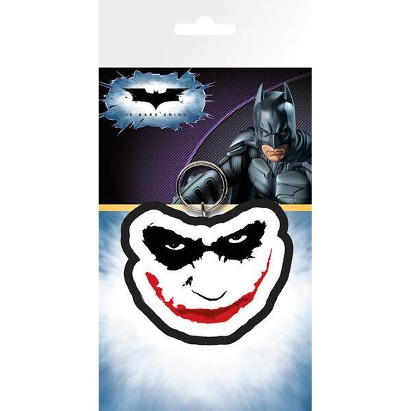 Porte-clés - Batman - Joker - Caoutchouc - Sous Licence Officielle - 6 X 5 Cm