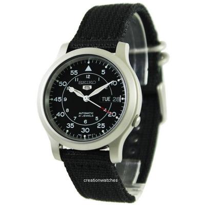 Восстановленные мужские часы Seiko 5 Military Automatic SNK809K2