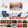 2025 Новый год Фон Ткань Фейерверк Атмосфера Фон Фото Реквизит Вечеринка Фото Украшения Фон Подвесная Ткань