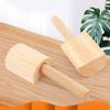 Деревянная лопатка для гончарных изделий с ручкой Инструмент для гончарной глины Инструмент для гончарных работ для глиняной керамики Керамическая формовочная чашка Ребристая форма