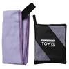 Microfiber Quick Dry Gym Towel Silver ION OdorFree Absorbent Fiber Fast Drying Workout Gear for Body Sweat Working Out