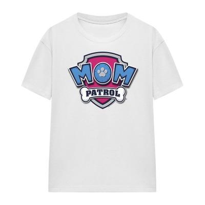 Paw Patrol Футболка унисекс для взрослых с значком Mom Patrol ко Дню матери