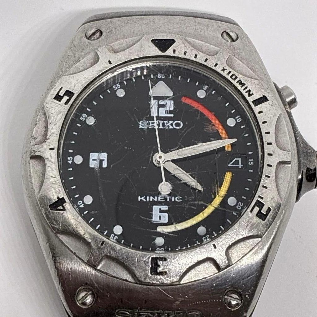 Б/у Хорошо работающие мужские часы Seiko 1997 Arctura Kenetic