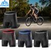 Arsuxeo Men Cycling Underwear Shorts 5D Gel Padded Quick Dry MTB Bike Bicycle Riding Shorts