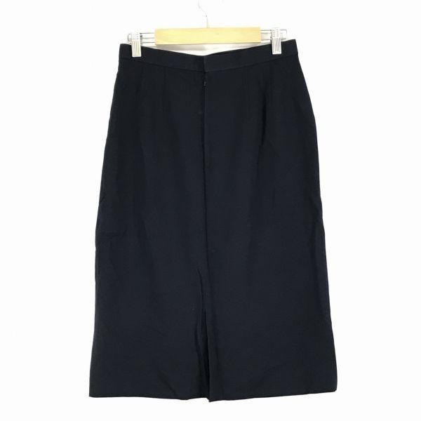 80s-90s Vintage Burberrys Wool Tight Skirt/Women’s Size 11/Black/Cupra Lining(USED)