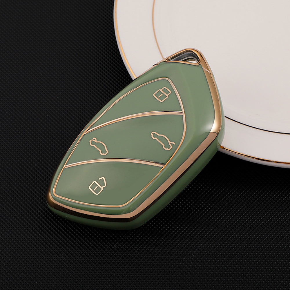 Чехол для автомобильного ключа из ТПУ с 4 кнопками, защитный чехол для пульта дистанционного управления, автомобильные аксессуары для Roewe Ei5 MARVELX Marvelr MG ZS EV HS EHS ZX GT