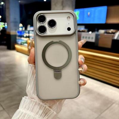 2025 Противоударный Для Magsafe Прозрачный Магнитный Чехол для Беспроводной Зарядки для iPhone 17 Air 17 Pro Max Гибридная Жесткая Акриловая Задняя Крышка Бампер