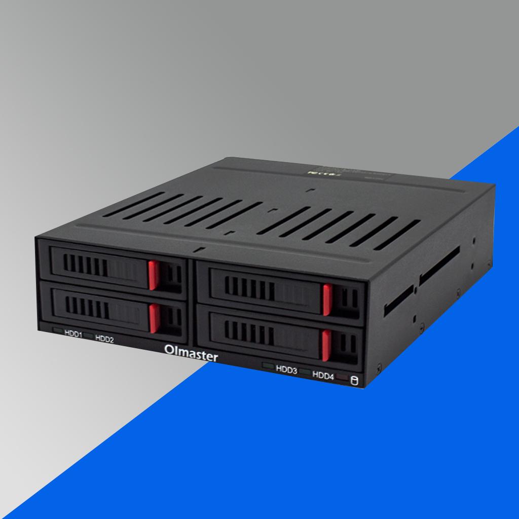 HE-2006 4x2,5-дюймовых слота Sata Внутренняя стойка для жесткого диска для корпуса HDD SSD Мобильный корпус Крышка со светодиодным индикатором