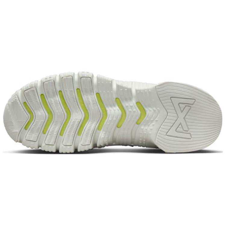 Nike Free Metcon 5 Premium Summit White Sea Glass Женские кроссовки едва-зеленые светло-лимонные FJ1548-100