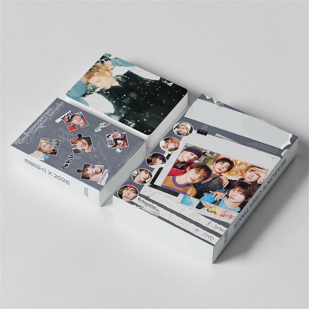 Набор фотокарточек с участниками группы 55 шт.