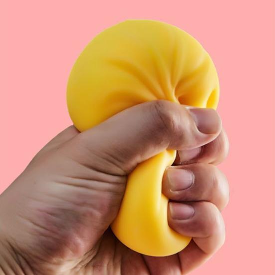 Игрушка поддельный паровой пирожок реалистичный реквизит мягкий ТПР снятие стресса мячик для сжимания для розыгрыша снятие тревоги непоседа игрушка