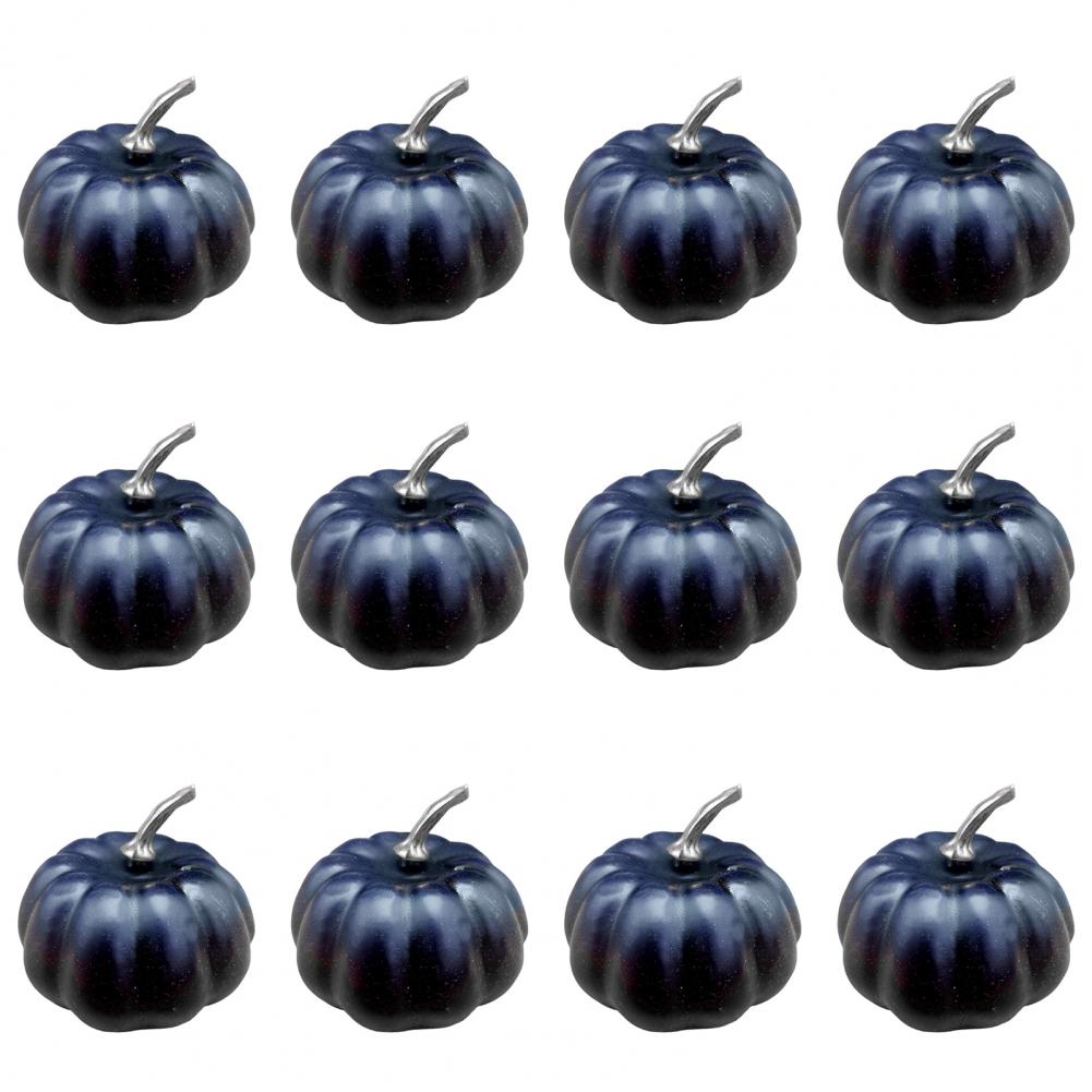 Halloween Foam Pumpkins Artificial Pumpkin Decorations Foam Pumpkins for Fall Wedding Halloween Decor Set of 12 for Thanksgiving