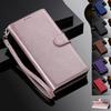 2 в 1 Съемный слот для карт Кошелек Кожаный чехол Для Samsung Galaxy S24 Ultra S23 Plus S22 S21 A15 A35 A55 A25 Чехол-книжка