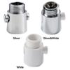 ABS Sprayer Shut-Off Switch Flow Regulator Water Stop Valve Shower Head Arm Diverter Shut-Off Valve