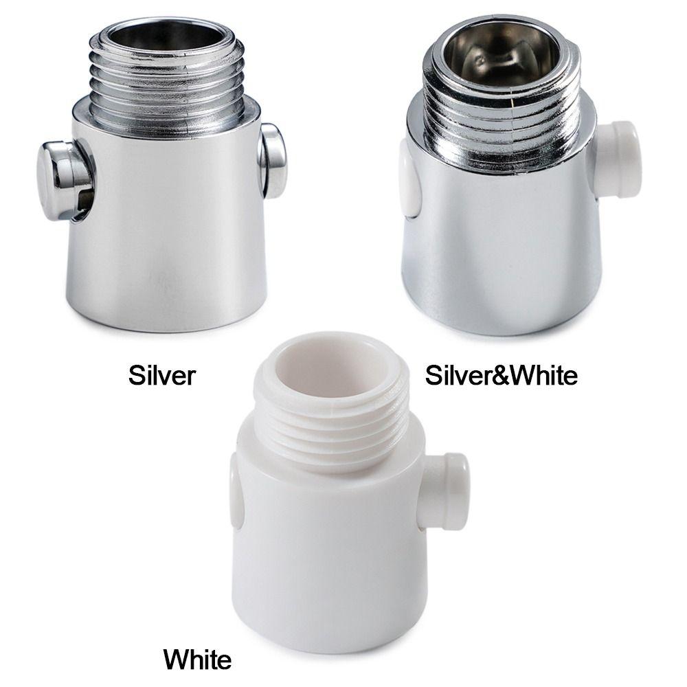ABS Sprayer Shut-Off Switch Flow Regulator Water Stop Valve Shower Head Arm Diverter Shut-Off Valve