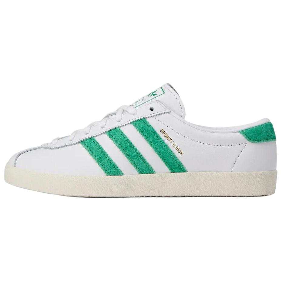 Blanc Sporty & Rich x Blanc Wmns Adidas Originals 'White Court Green' JP7552