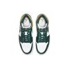 Мужские кроссовки Air Jordan 1 Mid Sonics White Noble-Green Pollen 554724-371