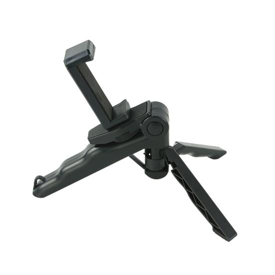 Mobile Phone Holder Tripod Stand High Stability Adjustable Compact Design Anti-Slip Portable Cellphone Holder Desk Stand