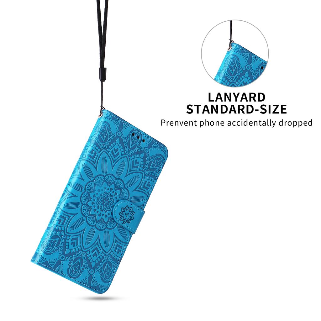 Чехол для Oppo A5 Pro 5G/A5 Vitality Edition, кожаный чехол-кошелек с тиснением подсолнуха