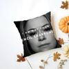 RRachel Duncan Cushion Cover Washable Linen Pillowcase Soft  for Daily Sofa Bed Home Room Decor