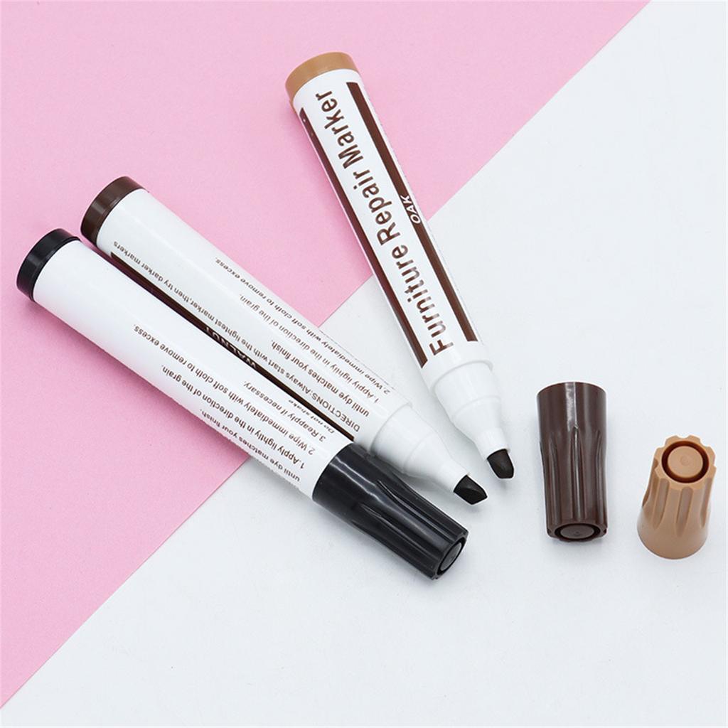 Профессиональный инструмент для ремонта царапин Деревянные полы Столы Мебель Ручки для подкраски Деревянные маркеры для ремонта царапин