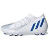 Predator Edge.3 MG Soccer Shoes Men Footwear White Blue GY8057