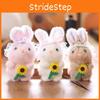 Rabbit Cute Cartoon Plush Keychain Soft Short Plush Gifts Bag Decor Kid Doll