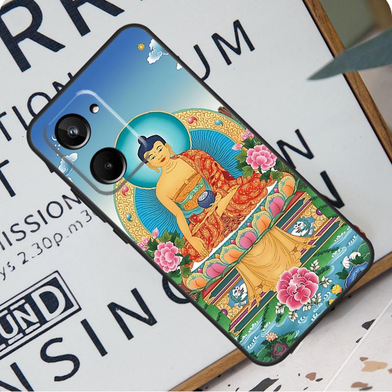 Shakyamuni Buddha For Realme 12 Pro Plus 9 10 11 GT5 C51 C31 C67 C55 C53 C35 C33 C30 C21Y C25s GT Neo 6 Case