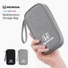 WDM2 Car Key Pack Auto Driver's License Phone Storage Bag For Honda civic accord fit jazz pilot CRV odyssey passport city shuttle HRV