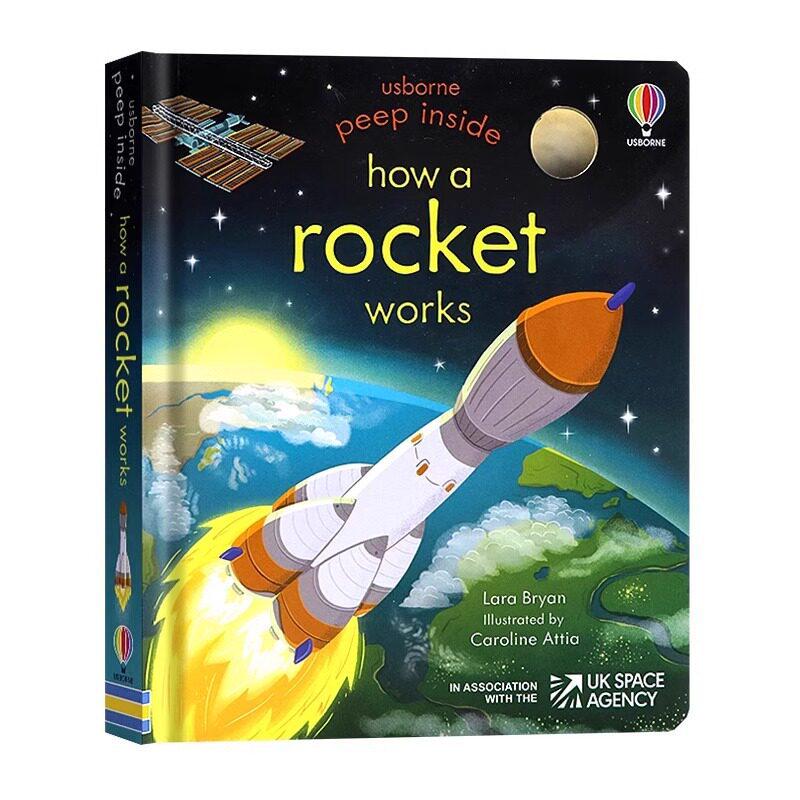 Usborne Загляни внутрь: Наука. Интерактивная книжка с картинками