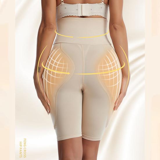 Женские трусы для коррекции ягодиц Брюки с высокой талией для коррекции живота Корректирующее белье для бедер с подушечками Корректирующее белье для бедер Трусы для повседневной носки