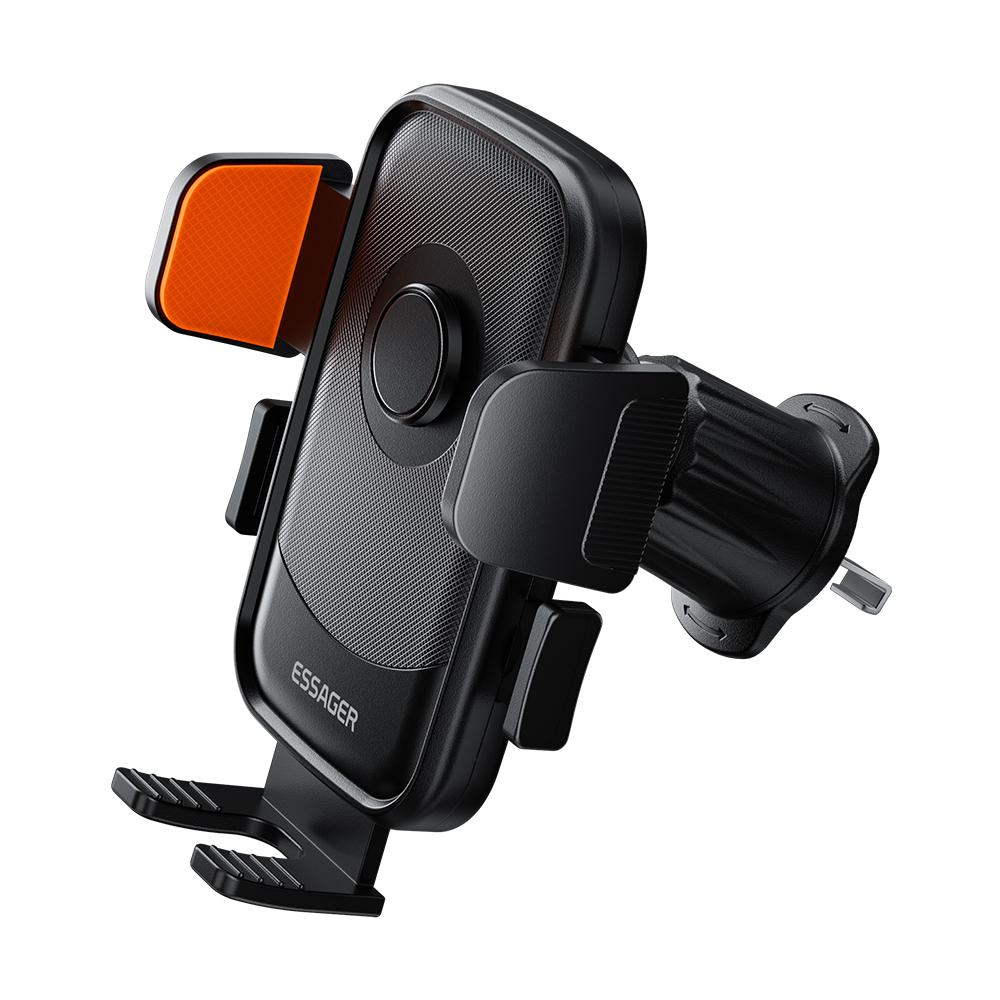 ESSAGER Car Phone Holder Air Vent Mount 360° Rotation Adjustable Bracket Stable Support for 4.7