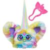 Hasbro Furby Furblets Ziva Mini Friend, Electric Plush Toy for Boys and Girls, Ages 6+, Rainbow, Zebra, Furby Speak, Musical, G1778, Authentic