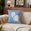 Cute Cloudbbi Cushion Cover Cushion Cover Set 4Pcs 50x50 45x45 40x40 Pillowcase Decorative Sofa Home Decor