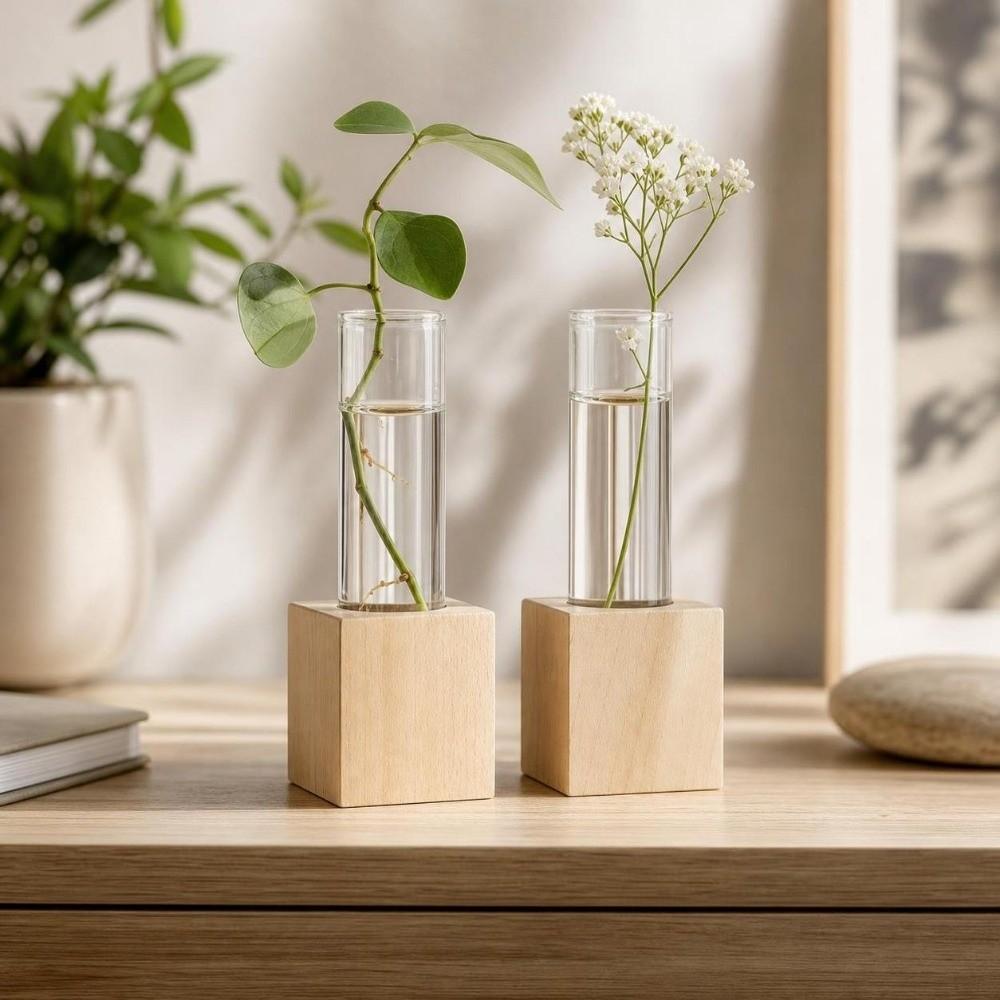 Home Decoration Hydroponic Flower Vase Minimalist Hydroponic Flowerpot Tabletop Display