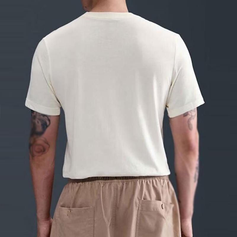 Nike Дышащая летняя футболка для бега с круглым вырезом, спортивная, мужская, топы HQ9265110