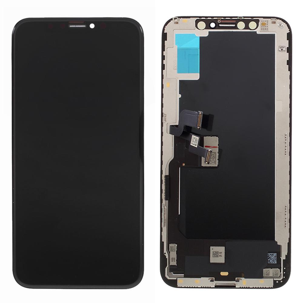 For iPhone XS Grade C OLED Screen and Digitizer Assembly Replacement Part (Without Logo)