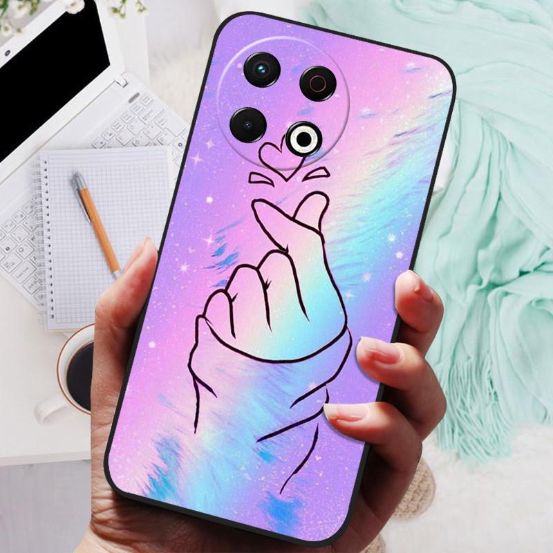 Для чехла Tecno Spark 30 Pro Мягкие силиконовые чехлы для телефона из ТПУ для Tecno Spark 30 KL6 Spark30 Pro KL7 Чехол Бампер Ударопрочный Coque