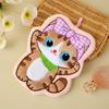 Cute Cat Kitchen Toilet Handkerchief Soft Washcloth New Hand Towel