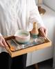 Song Dynasty Matcha Bowl and Whisk Set - Japanese Tea Ceremony Accessory.