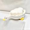Cute Duck Soap Box Does Not Accumulate Water Bathroom Sink Drains No Punching Soap Rack Soap Dish