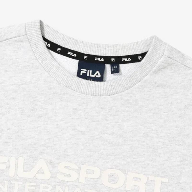 [fila Kids] Свитшот Garment Dying Fk2pog3203x Dgy q0zFk2pog3203xDgy
