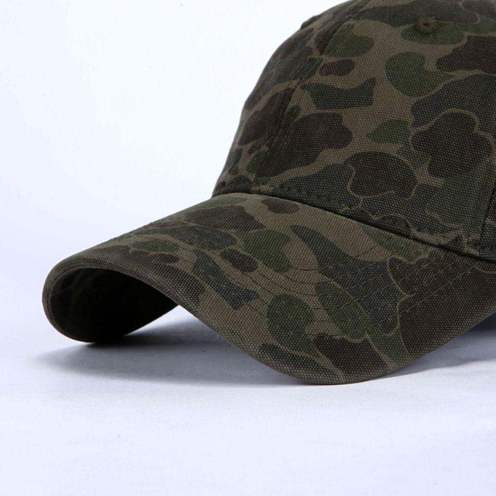 Breathable Camouflage Baseball Cap Curved Brim Outdoor Sports Sun Hat For Man Women Unisex