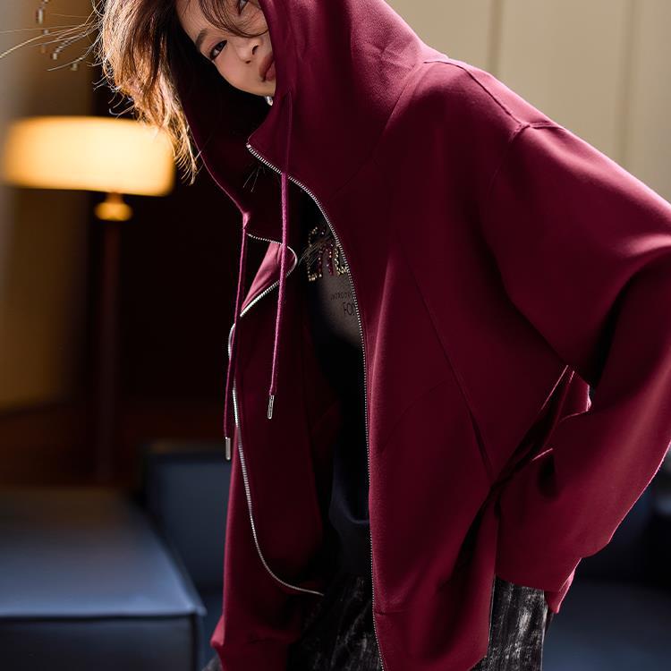 Куртка с капюшоном Encore Infrared для женщин, осень, новый стиль для женщин больших размеров