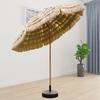 Outdoor Sunshade: Anti-Straw Hat Thatch Umbrella for Patio, Photography, and Garden