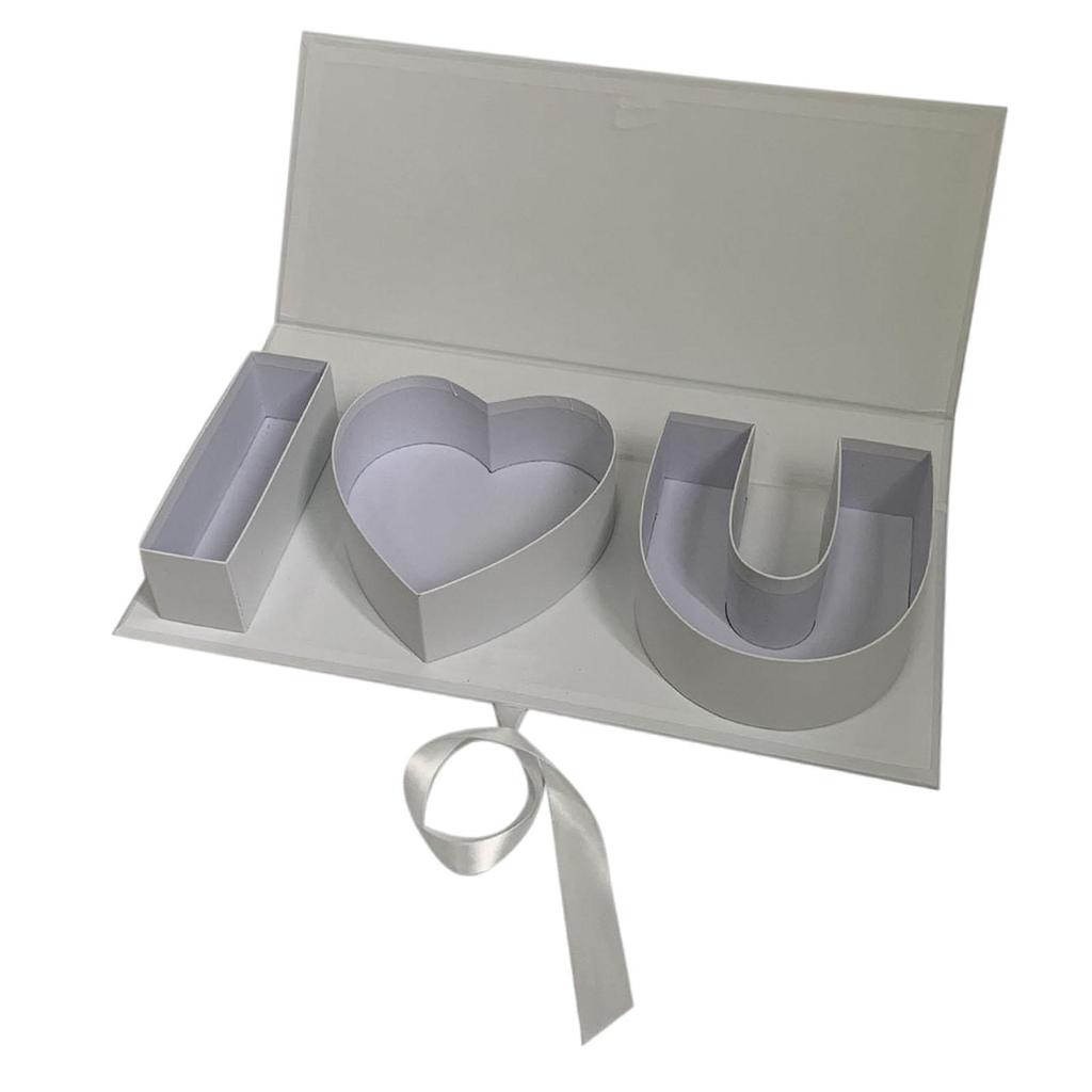 Наполняемые буквы Пустая подарочная коробка для цветов Декор ко Дню матери Коробка в форме буквы для конфет Валентина DIY поделки День рождения Цветы