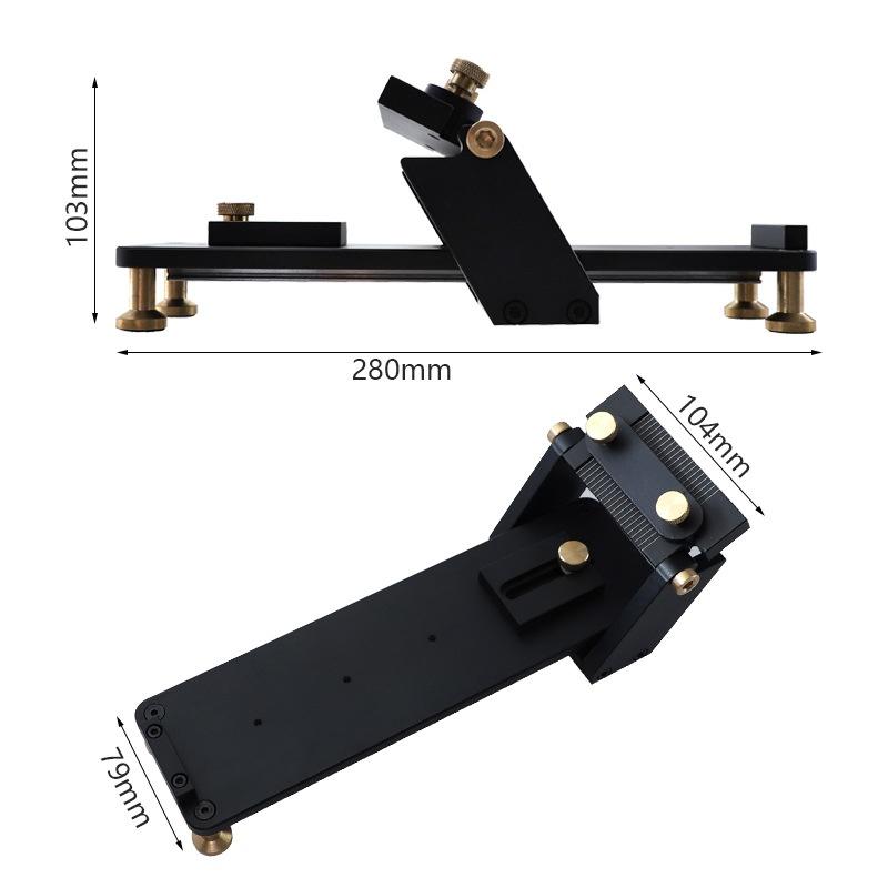 Алюминиевая фиксированная угловая заточная станина Точильный камень для ножей Инструмент для заточки Инструмент для деревообработки для рубанка Стамески Резцы по дереву