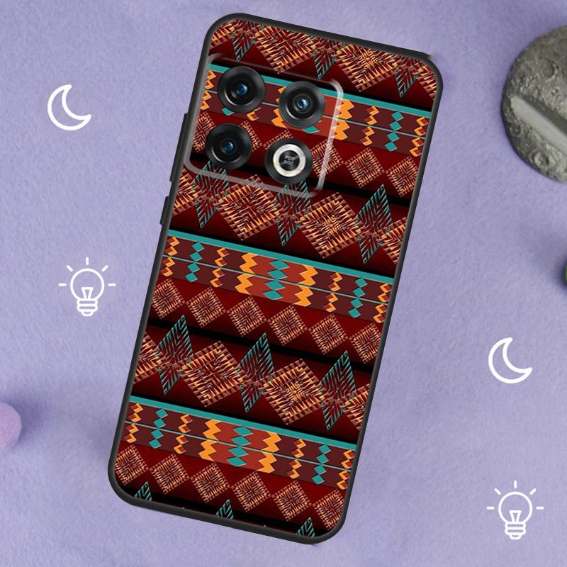 Племенной этнический узор Для OnePlus 15 13 12 11 13R 12R 10R 13T 10T 8T Чехол Для OnePlus Nord 5 CE 3 2 4 Lite N20 N30