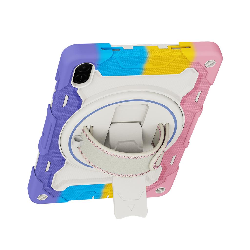 Чехол для Honor Pad X9/X8a с подставкой, ручным ремешком, из ПК+силикона, чехол для планшета