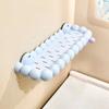 Plastic Wall Shower Shampoo Rack Punch Free Wall Display Shelf Bathroom Shelves  Bathroom